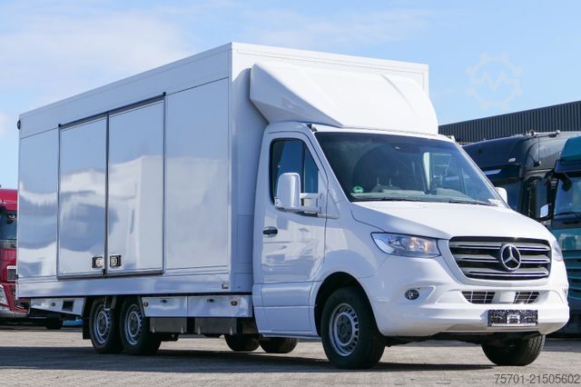 Βαν μεταφοράς αυτοκινήτων ALGEMA MB Autotransporter Moetefindt Funk Seilwinde