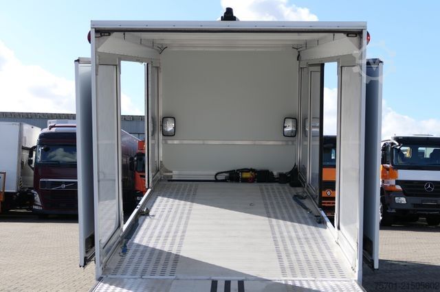 Βαν μεταφοράς αυτοκινήτων ALGEMA MB Autotransporter Moetefindt Funk Seilwinde