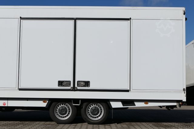 Βαν μεταφοράς αυτοκινήτων ALGEMA MB Autotransporter Moetefindt Funk Seilwinde