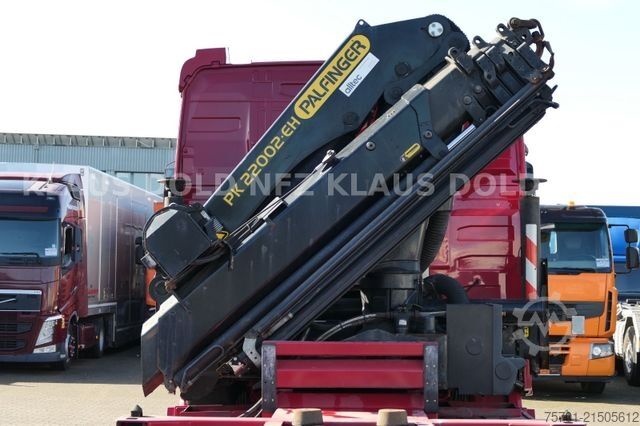 Φορτηγό εναλλασσόμενου αμαξώματος VOLVO FH 420 BDF Kran Palfinger Lift-/Lenkachse Euro 6