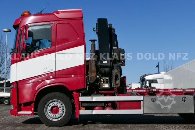 Φορτηγό εναλλασσόμενου αμαξώματος VOLVO FH 420 BDF Kran Palfinger Lift-/Lenkachse Euro 6