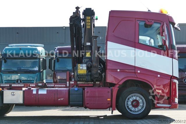 Φορτηγό εναλλασσόμενου αμαξώματος VOLVO FH 420 BDF Kran Palfinger Lift-/Lenkachse Euro 6