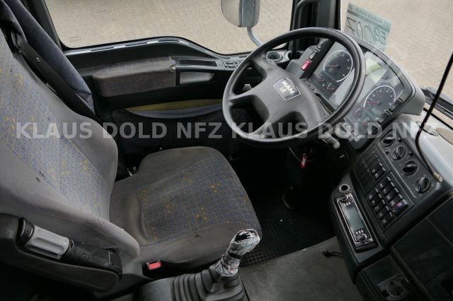 Φορτηγό γερανός roll-off MAN TGA 26.460 Abrollkipper Lift-/Lenkachse