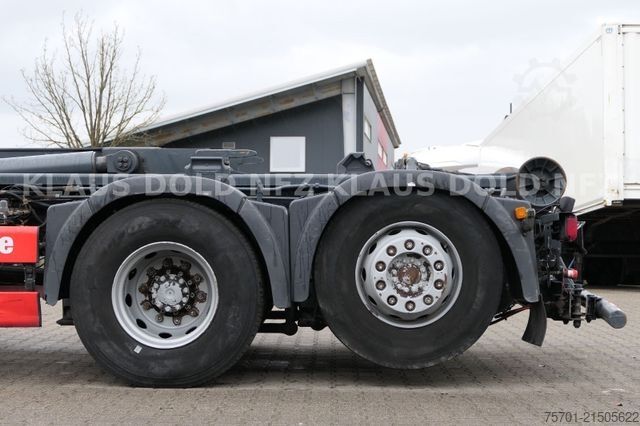 Φορτηγό γερανός roll-off MAN TGA 26.460 Abrollkipper Lift-/Lenkachse