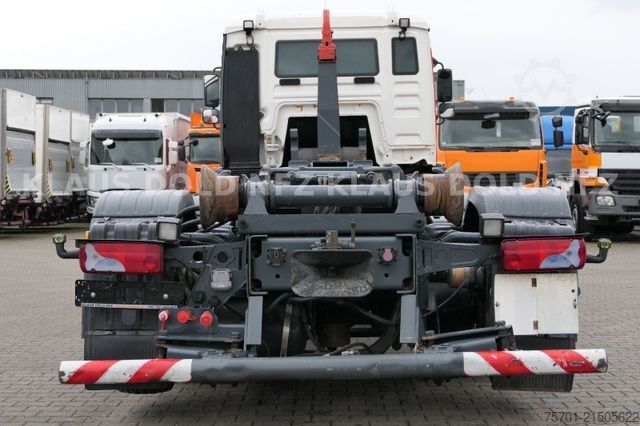 Φορτηγό γερανός roll-off MAN TGA 26.460 Abrollkipper Lift-/Lenkachse