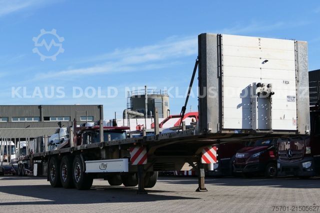 Ημιρυμουλκούμενο με πλατφόρμα εργασίας FLIEGL SDS 350 Platto Liftachse Alu-Bordwände Runge