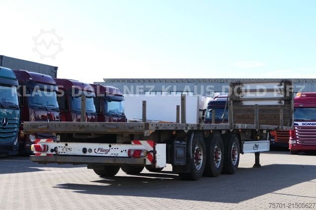 Ημιρυμουλκούμενο με πλατφόρμα εργασίας FLIEGL SDS 350 Platto Liftachse Alu-Bordwände Runge