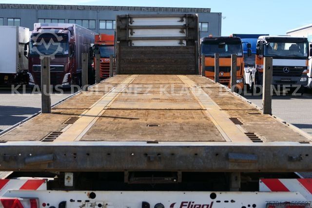 Ημιρυμουλκούμενο με πλατφόρμα εργασίας FLIEGL SDS 350 Platto Liftachse Alu-Bordwände Runge