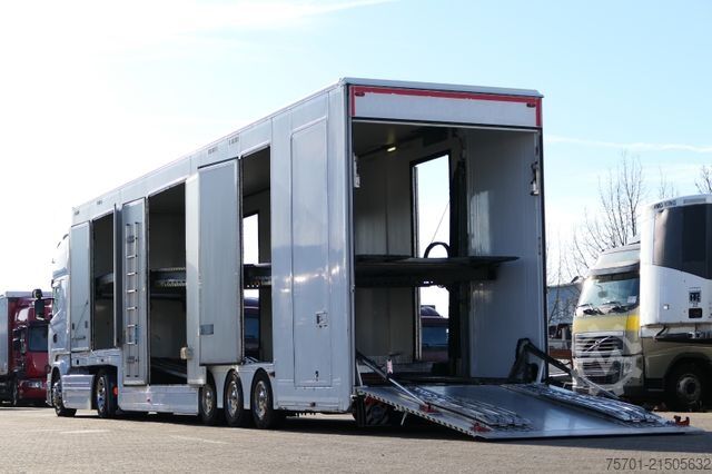 Φορτηγό μεταφοράς αυτοκινήτων SCANIA R450 TopLine Autotransp. Kässbohrer