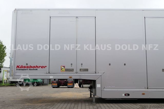 Semirreboque porta-carros KÄSSBOHRER SP 9-16 geschlossener Autotransporter