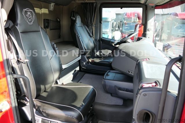 Φορτηγό με επίπεδη καρότσα SCANIA R 490 Pritsche Kran Palfinger Retarder Euro 6