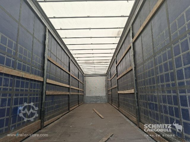 Brandalı açık yarı römork Schmitz Cargobull Curtainsider Mega