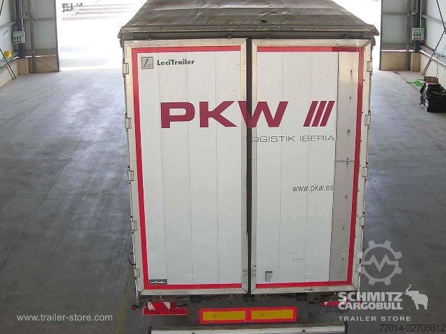 Nyitott ponyvás félpótkocsi Berger Curtainsider Standard