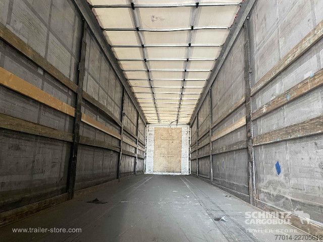Nyitott ponyvás félpótkocsi Berger Curtainsider Standard