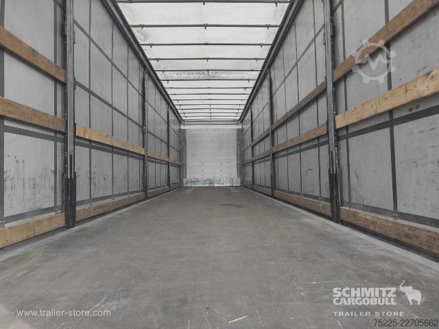 Auflieger mit Pritsche & Plane Schmitz Cargobull Curtainsider Standard