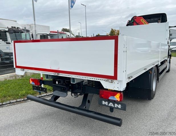 Kamion sa ravnom platformom MAN TGS 18.470 BL/PK 14.502/19 m/Prit. 6,20 m/ 9 tkm