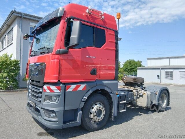 Standard nyergesvontató MAN TGX 18.470 BL Kipphydraulik Retarder Alu