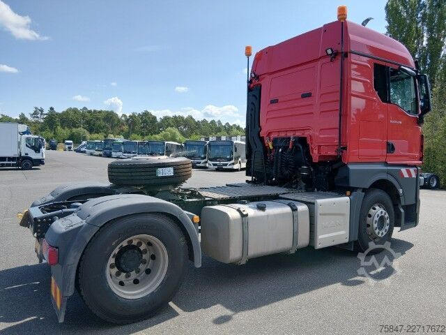 Standard nyergesvontató MAN TGX 18.470 BL Kipphydraulik Retarder Alu