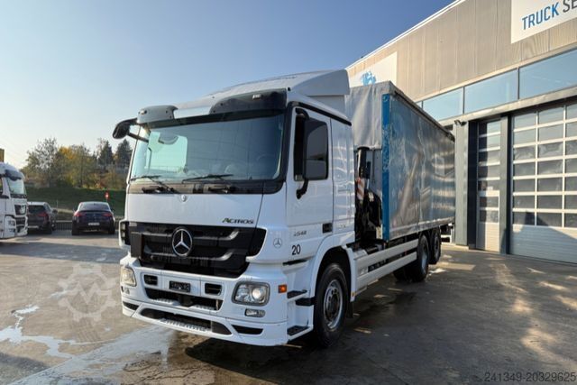 Γερανός τοποθετημένος σε φορτηγό MERCEDES-BENZ Actros 2548 6x2 Hiab 244-5