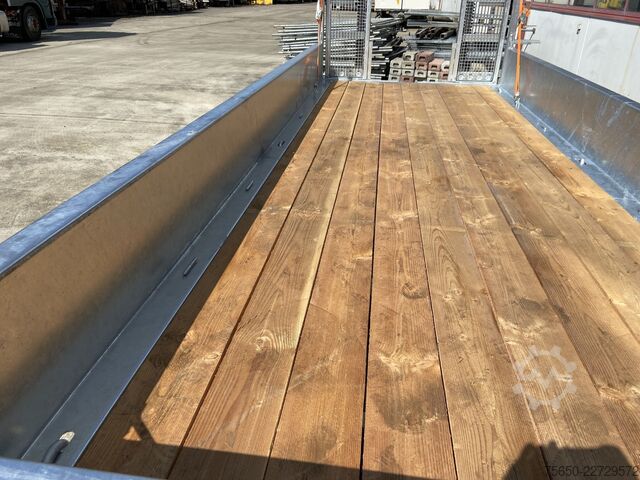 Reboque com plataforma rebaixada Möslein TT 11-E 5,50 - 2  Tandemtieflader5,50 m x 2 m, Feuerverzinkt