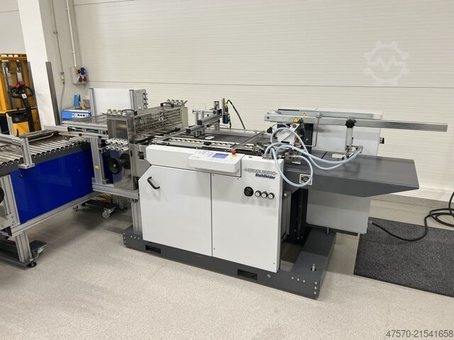 Creasing and folding machine Heidelberg Stahlfolder + Popp Maschinenbau SRT + MWS