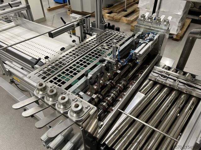 Creasing and folding machine Heidelberg Stahlfolder + Popp Maschinenbau SRT + MWS