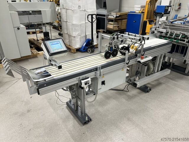 Creasing and folding machine Heidelberg Stahlfolder + Popp Maschinenbau SRT + MWS