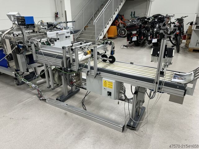 Creasing and folding machine Heidelberg Stahlfolder + Popp Maschinenbau SRT + MWS