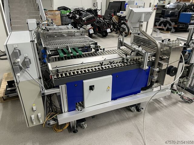 Creasing and folding machine Heidelberg Stahlfolder + Popp Maschinenbau SRT + MWS