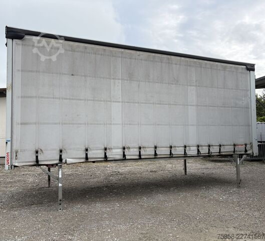 Caja intercambiable con toldo Wecon Jumbo XXL Innen 3090 mm Hubdach Verzinkt