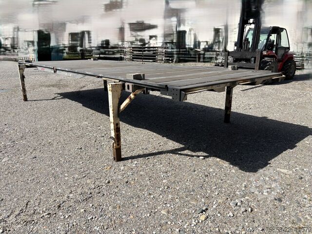Plataforma de carrocería intercambiable Wecon Verzinkte 7,82m Plattform niedrig 150 mm