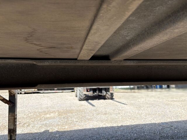 Plataforma de carrocería intercambiable Wecon Verzinkte 7,82m Plattform niedrig 150 mm