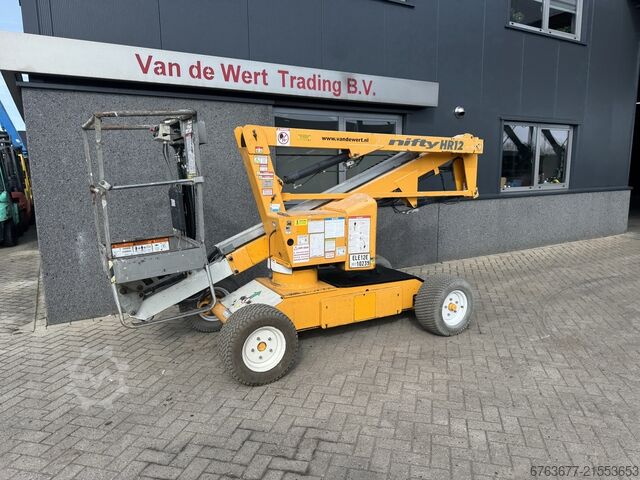  NIFTYLIFT HR12 NE Knikarmhoogwerker 4x2 Elektrisch 2012 12M werkhoogte