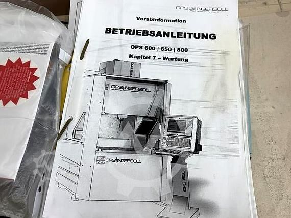 CNC obráběcí centrum OPS INGERSOLL OPS 650