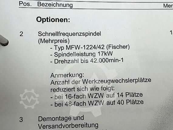 CNC obráběcí centrum OPS INGERSOLL OPS 650