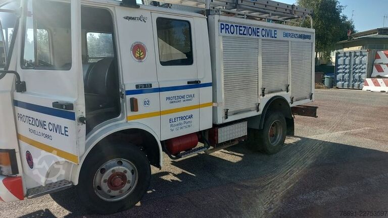 Speciální nákladní automobil Iveco FIAT 79.13  - 7 posti - Protezione civile -