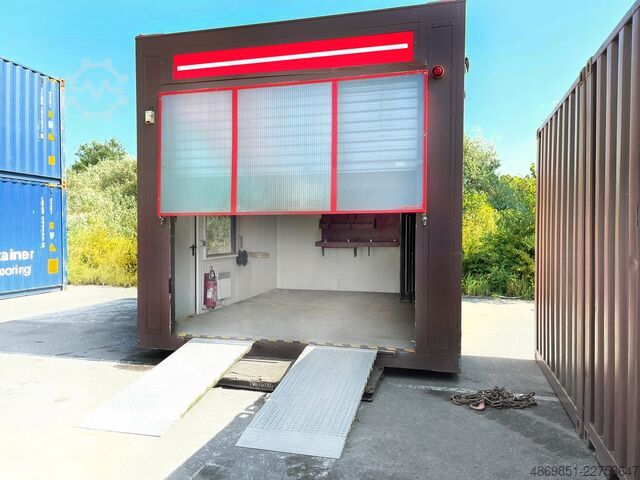 κοντέινερ εργαστηρίου  Werkstatt Garage Office Büro Container