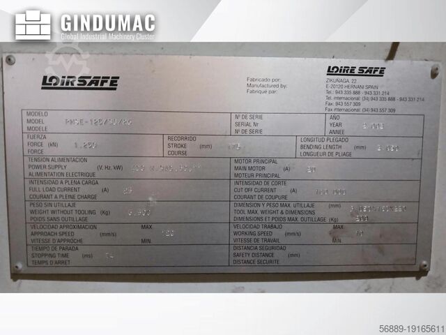 Kantbank LOIRE SAFE PHSE-125/30/26