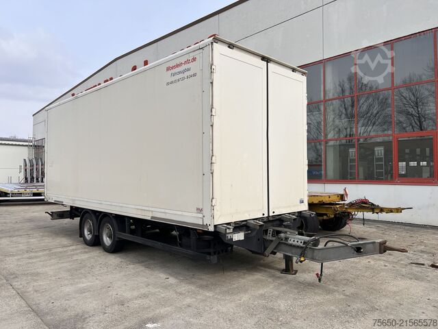 Koffer aanhanger Möslein TKO 105 D Schwebheim  Tandemkoffer Durchladbar