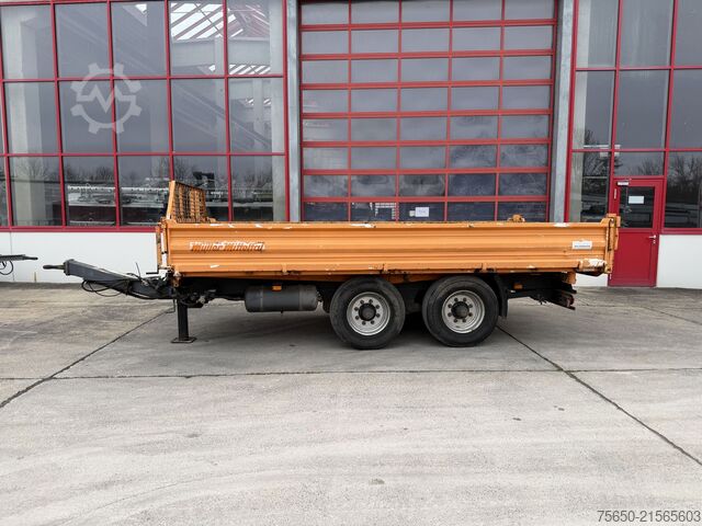 Kiepaanhangwagen Müller Mitteltal KA-TA-T  13,5 t Tandemkipper- Tieflader
