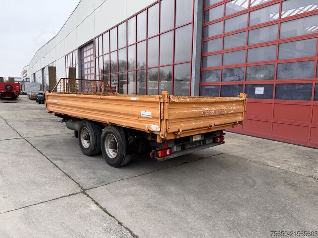 Kiepaanhangwagen Müller Mitteltal KA-TA-T  13,5 t Tandemkipper- Tieflader