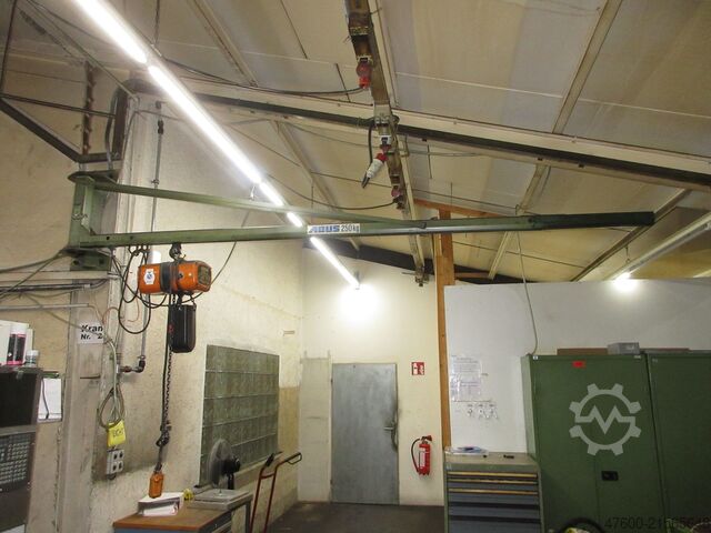Kranarm ABUS LW Drehkran Hallenkran Kran 250KG NL 250KG L 3m + 250KG Abus Kettenzug
