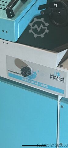 Båndsav BERG & SCHMID GBS 250VA Bandsägeautomat GBS 250 VA-1