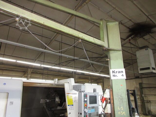 Saeulenschwenkkran Schwenkkran Kettenzug Abus LS Kran Drehkran Hallenkran 125KG Abus Kettenzug L 3m NL 125Kg H 3m