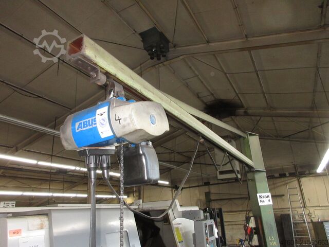 Saeulenschwenkkran Schwenkkran Kettenzug Abus LS Kran Drehkran Hallenkran 125KG Abus Kettenzug L 3m NL 125Kg H 3m