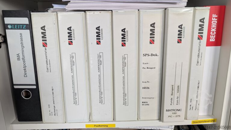 Máquina de postformado IMA 