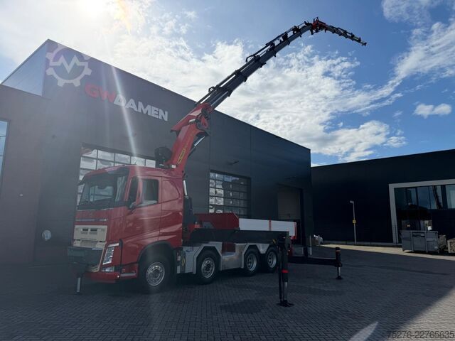 Carga pesada Volvo FH 460 8x4 Palfinger PK 92002+Fly jib,winch Euro 6