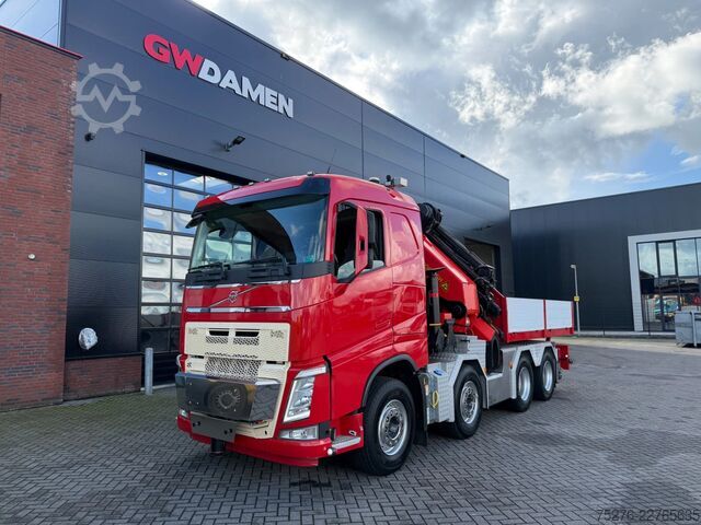 Carga pesada Volvo FH 460 8x4 Palfinger PK 92002+Fly jib,winch Euro 6