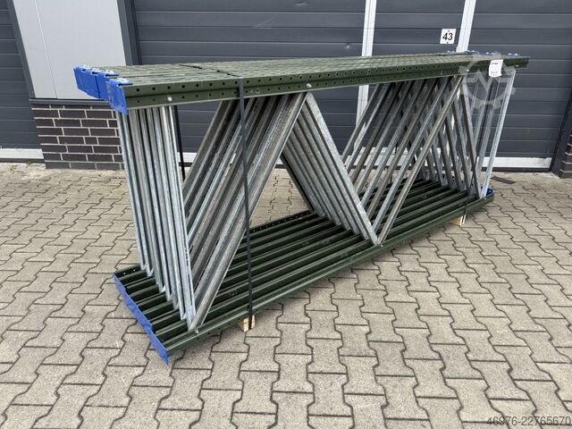 2.710 x 1.050 mm / Profiel: 76,2 x 74,7 x 2,3 mm Jung Heinrich Esmena Palettenregalständer Regalständer Regal