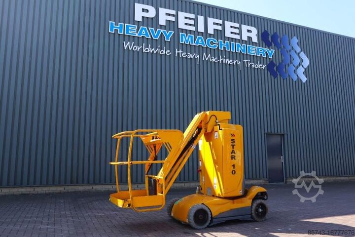 Articulated boom lift Haulotte Star 10 Electric, 10m Working Height, 3m Reach, 20